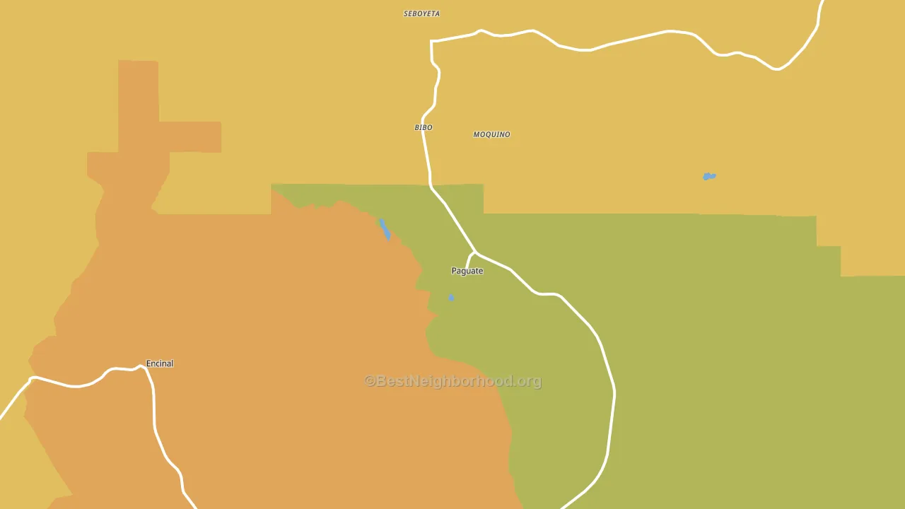 87040, NM block-group voter-turnout map