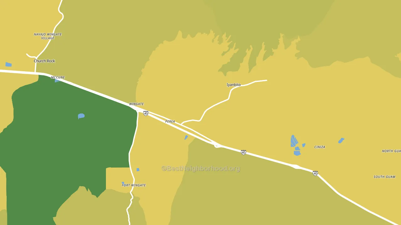 87316, NM block-group voter-turnout map