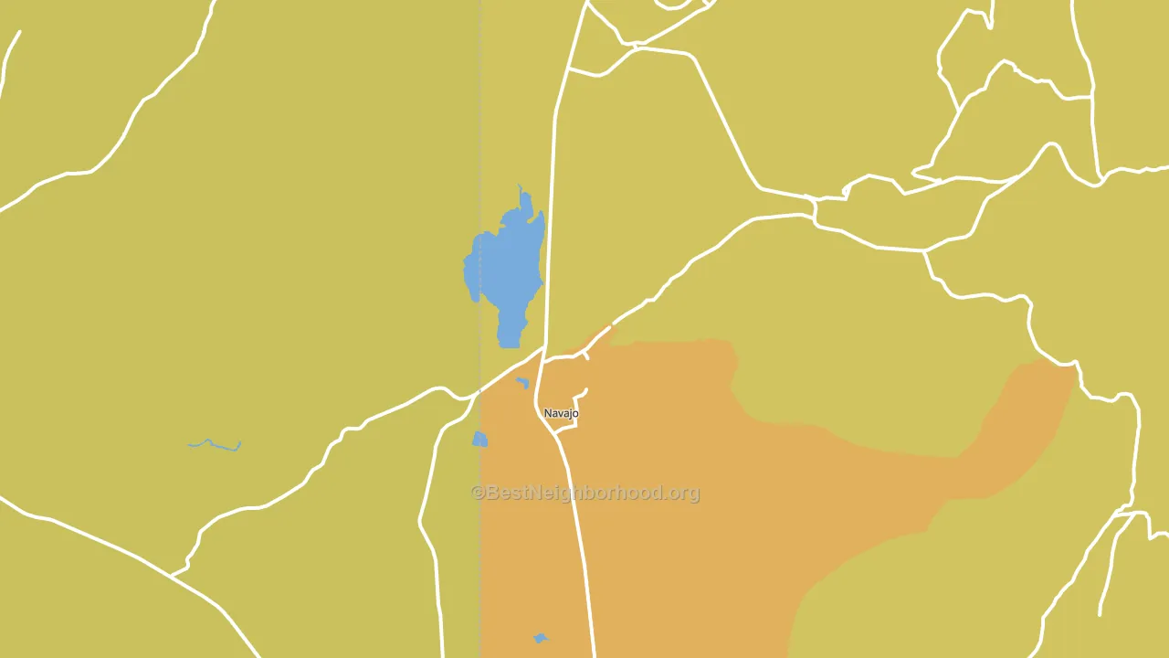 87328, NM block-group voter-turnout map