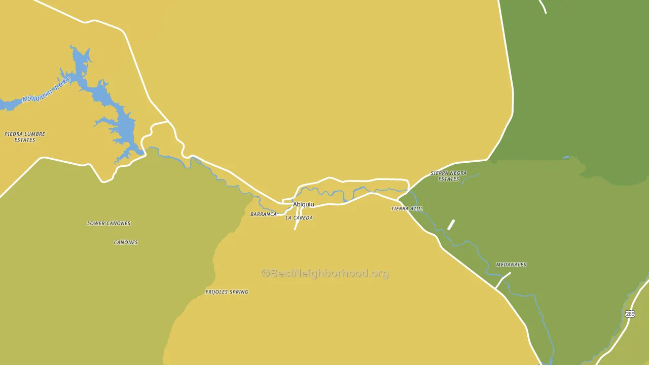 87510, NM block-group voter-turnout map