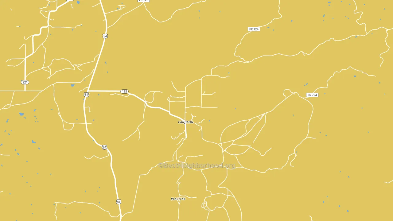 87515, NM block-group voter-turnout map