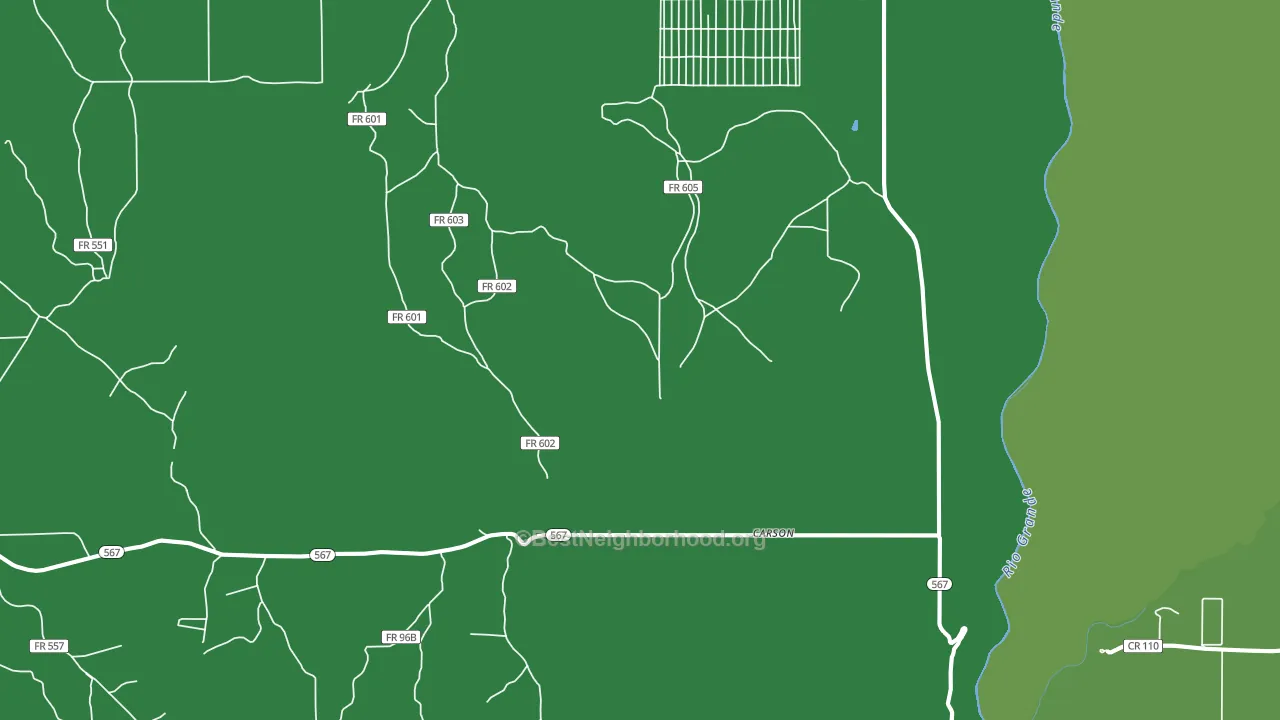 87517, NM block-group voter-turnout map