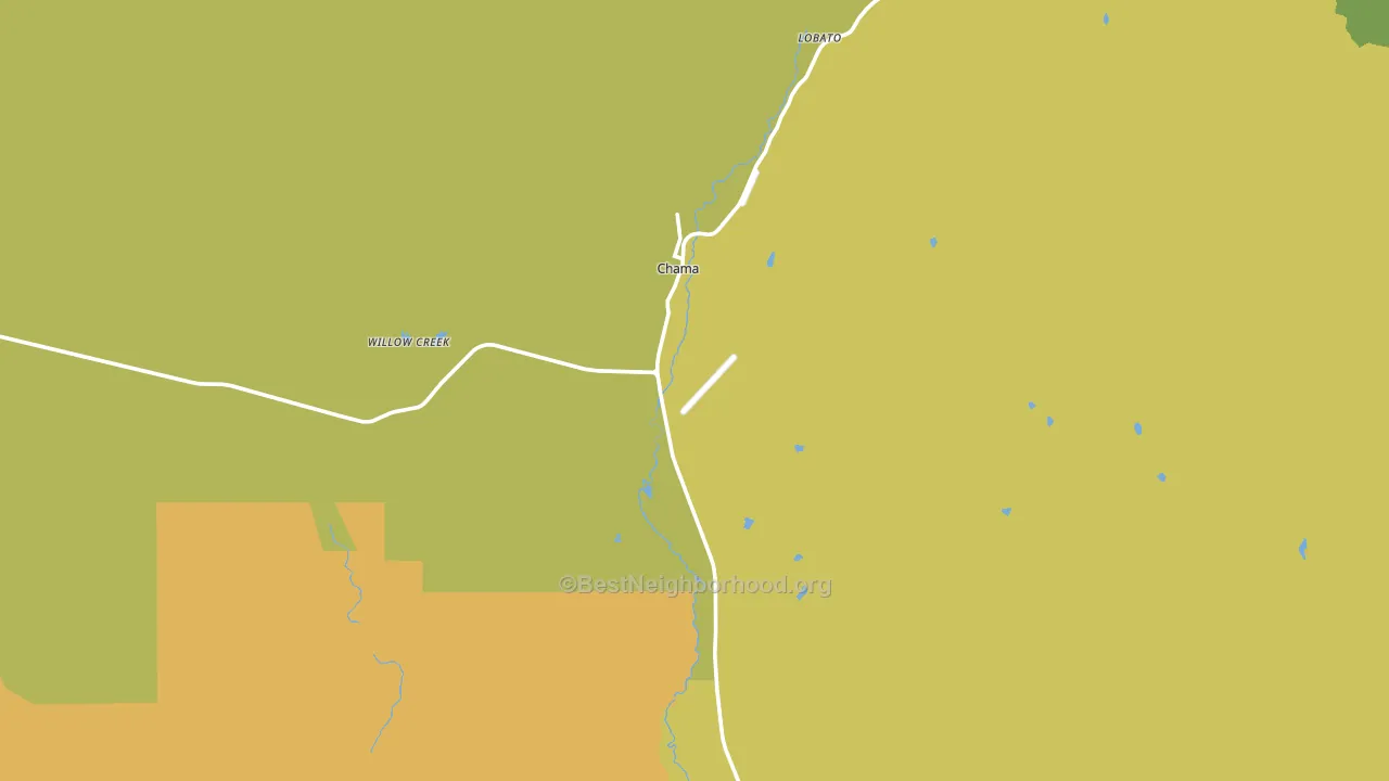 87520, NM block-group voter-turnout map