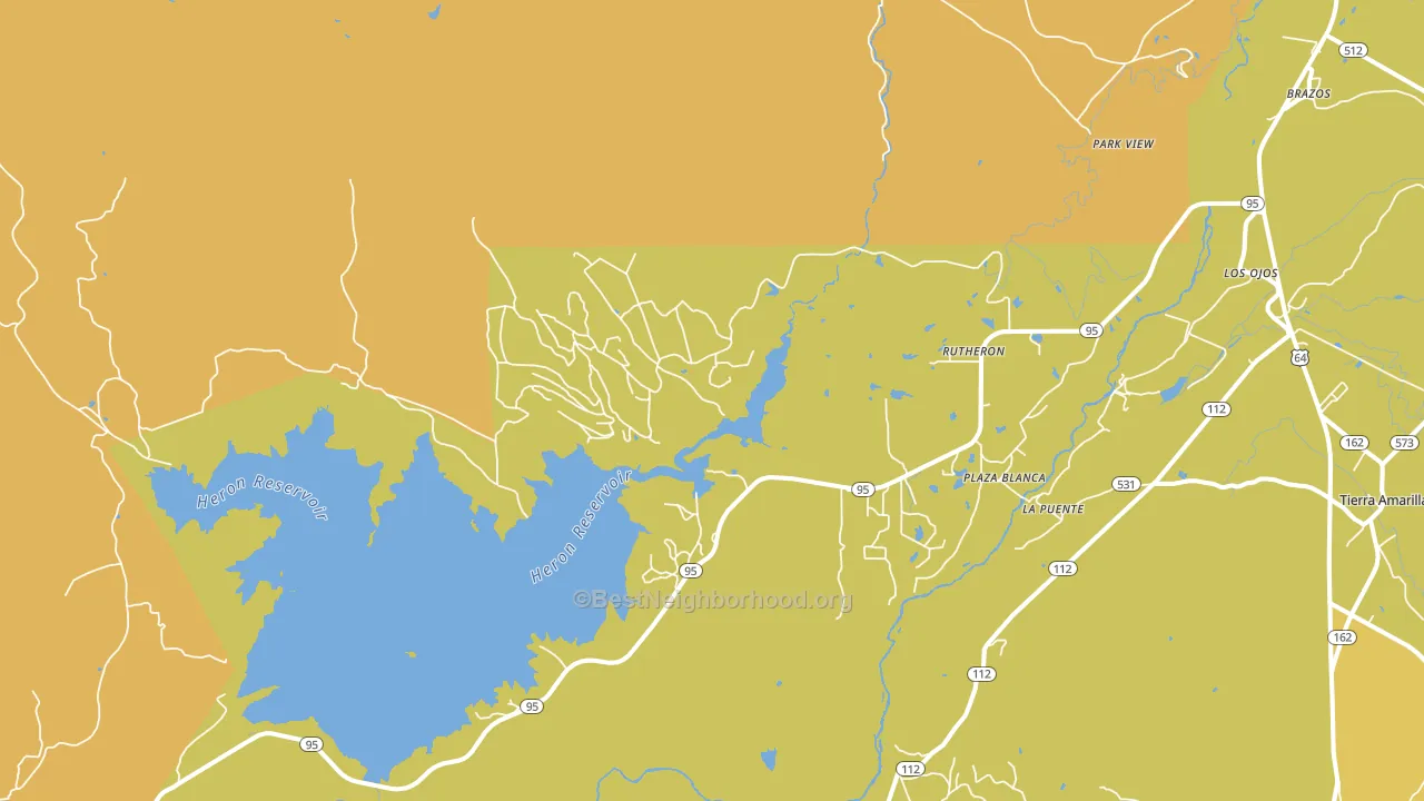 87551, NM block-group voter-turnout map