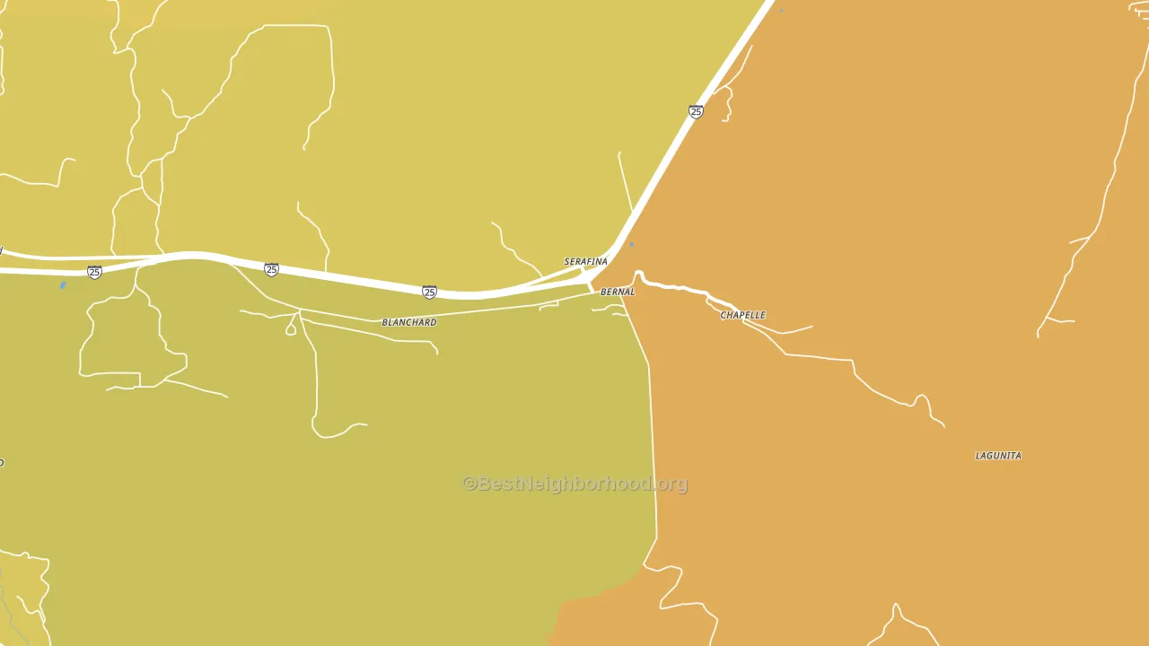87569, NM block-group voter-turnout map