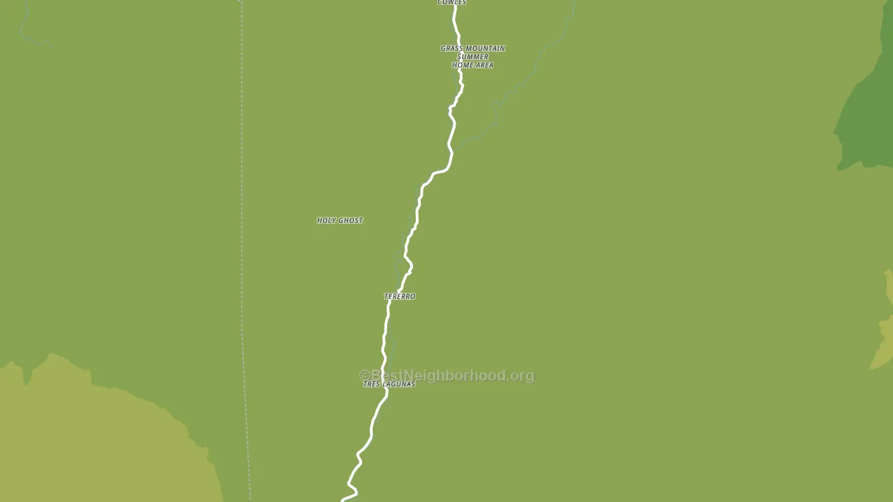 87573, NM block-group voter-turnout map