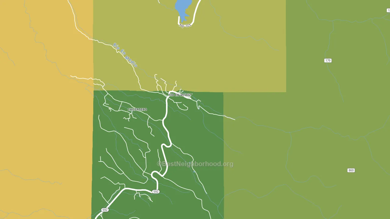 87574, NM block-group voter-turnout map