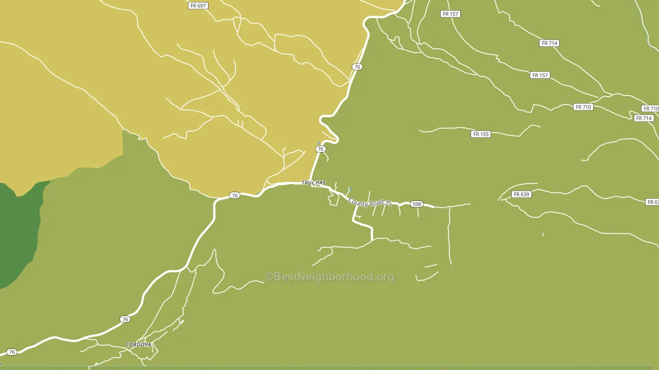 87578, NM block-group voter-turnout map