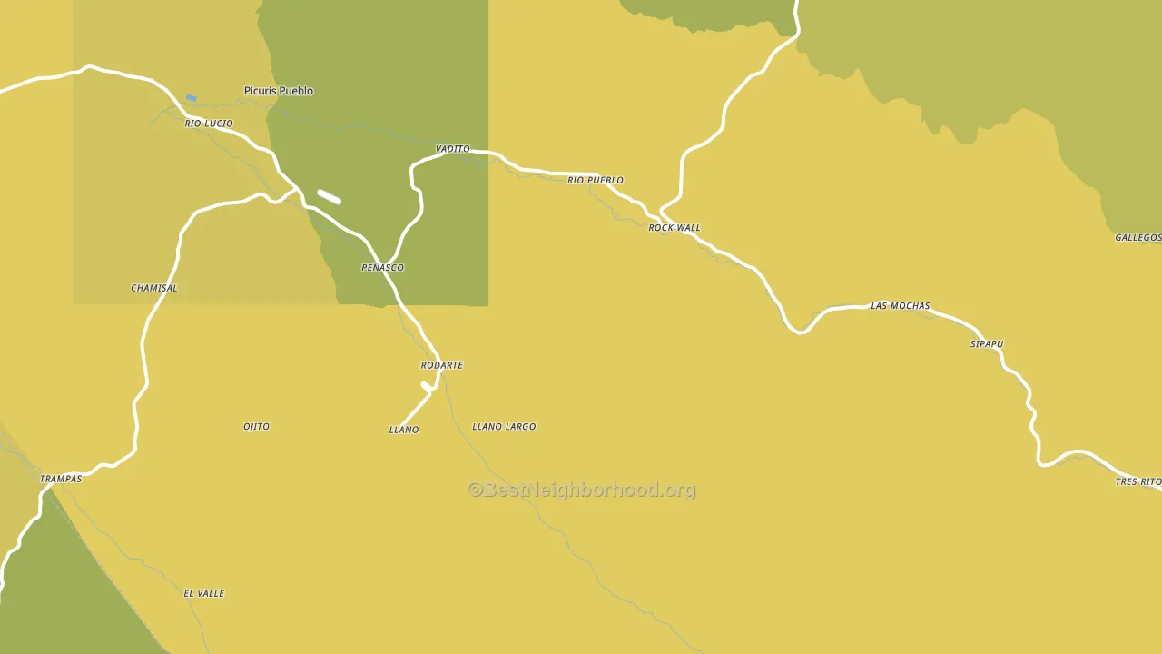 87579, NM block-group voter-turnout map