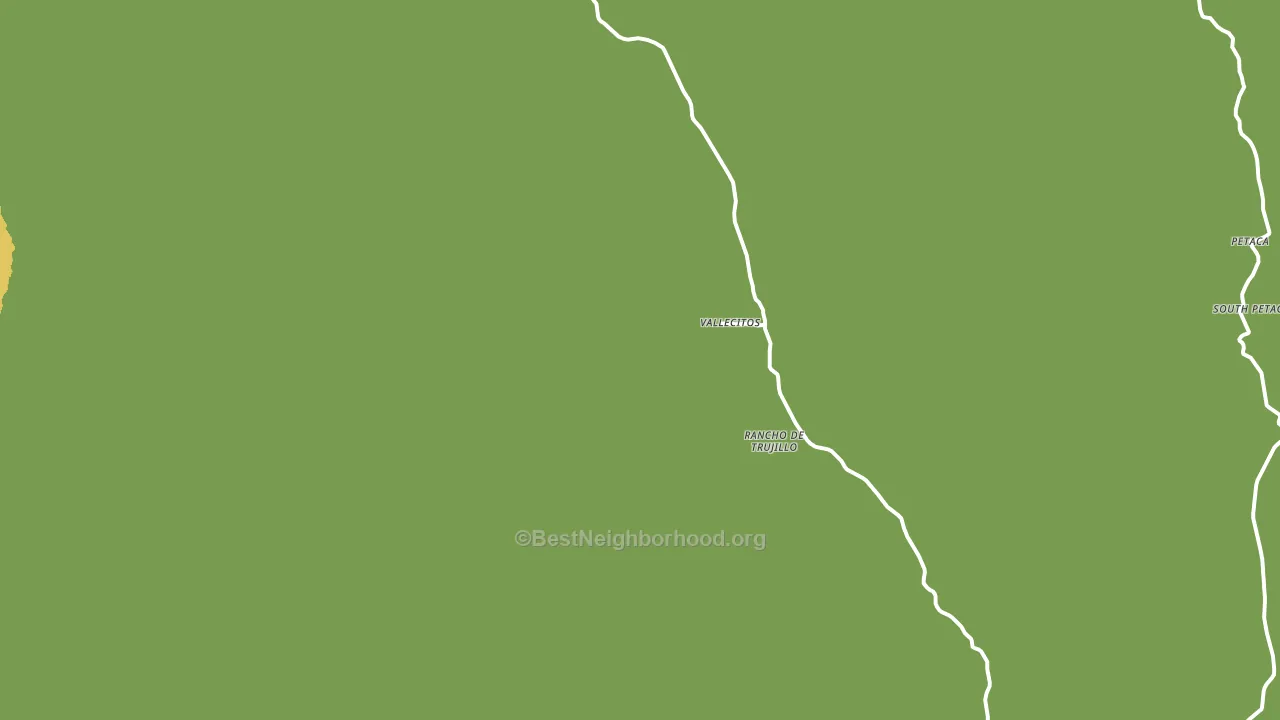 87581, NM block-group voter-turnout map