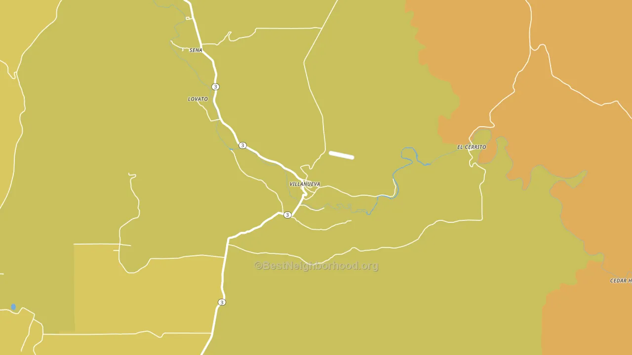 87583, NM block-group voter-turnout map