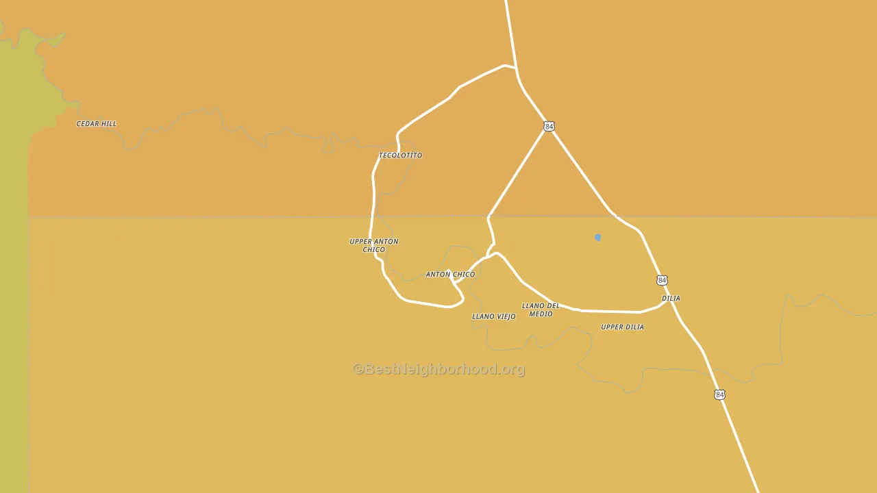 87711, NM block-group voter-turnout map