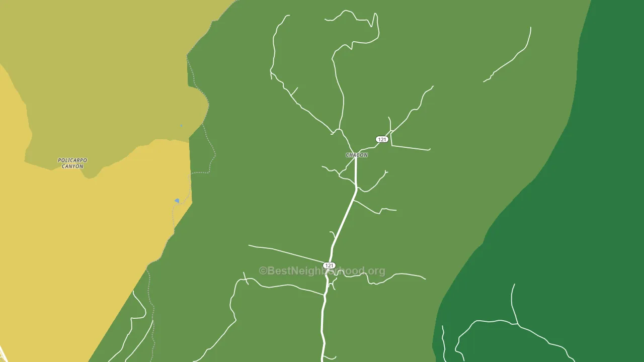 87713, NM block-group voter-turnout map
