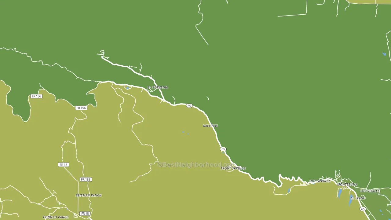 87731, NM block-group voter-turnout map