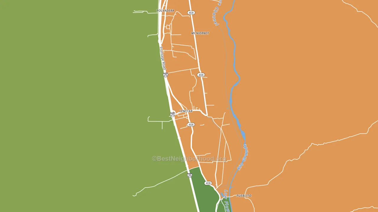 87823, NM block-group voter-turnout map