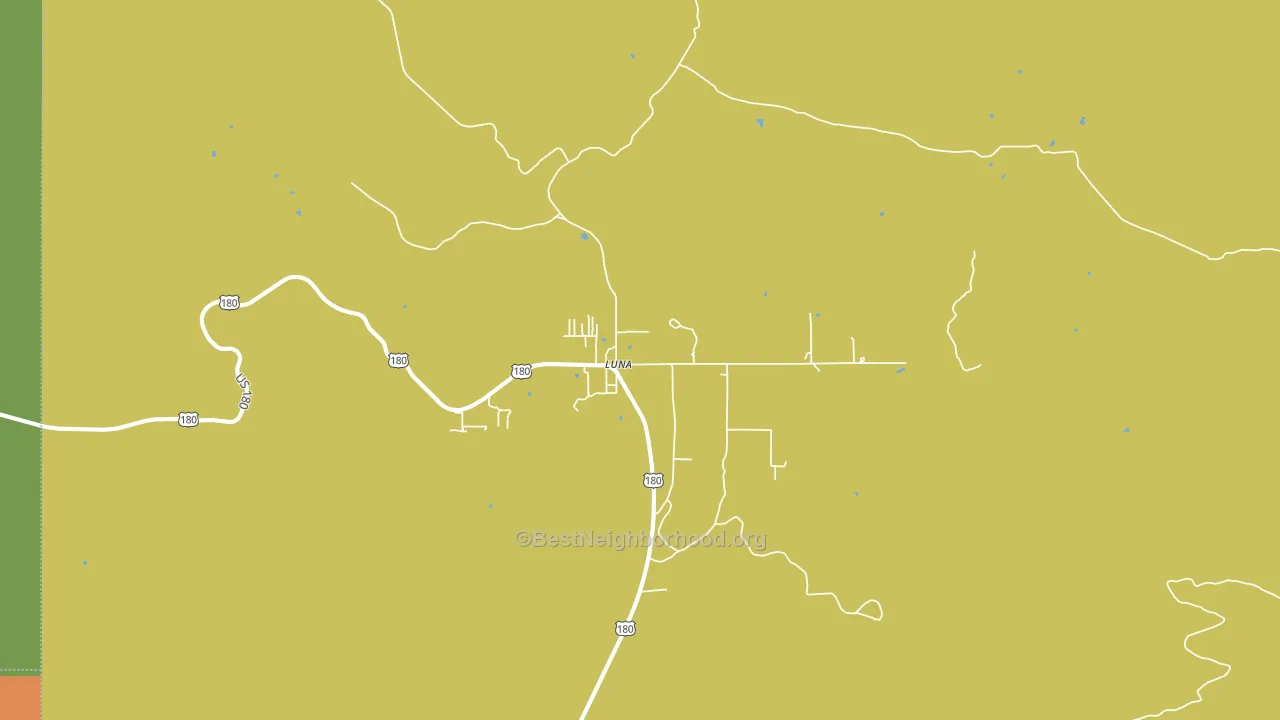 87824, NM block-group voter-turnout map
