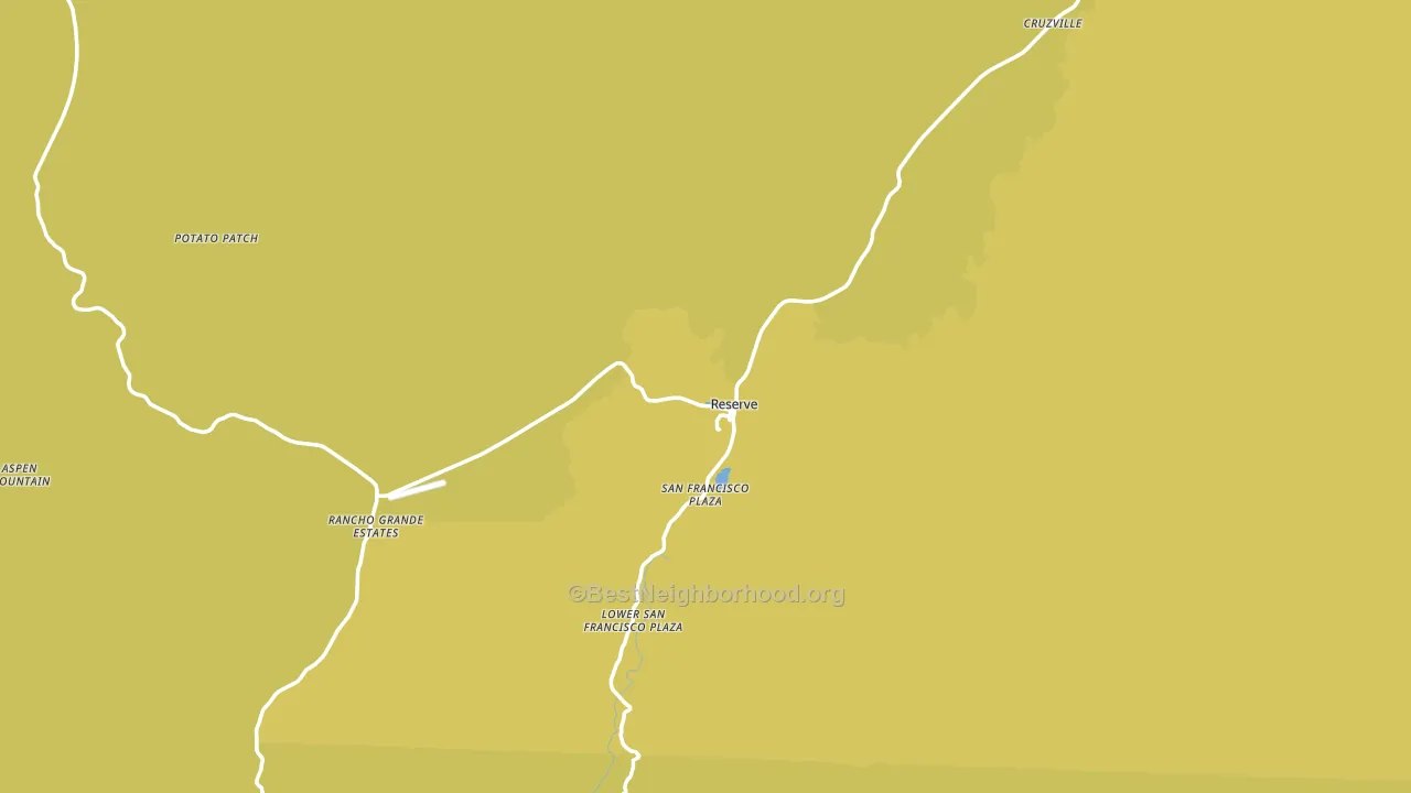 87830, NM block-group voter-turnout map