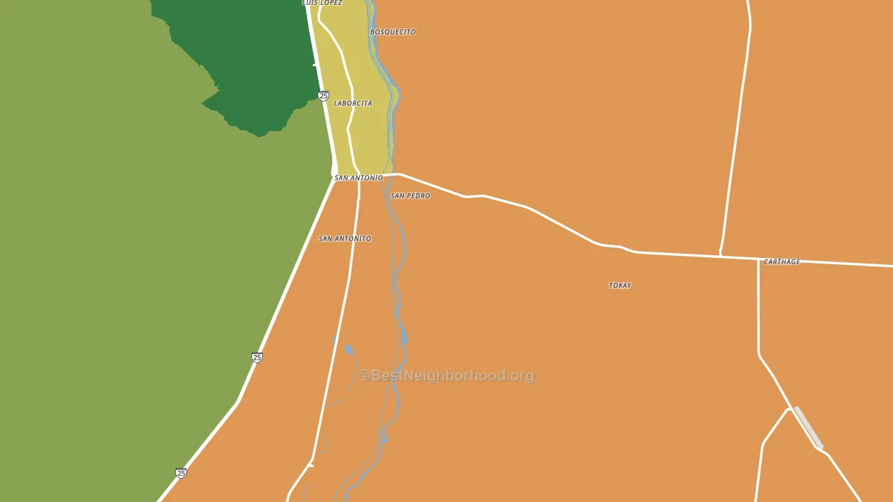 87832, NM block-group voter-turnout map