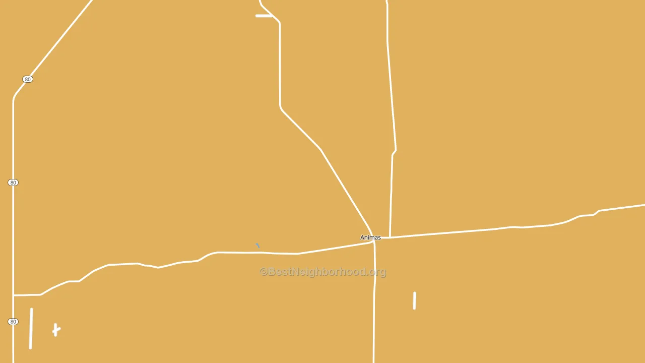 88020, NM block-group voter-turnout map