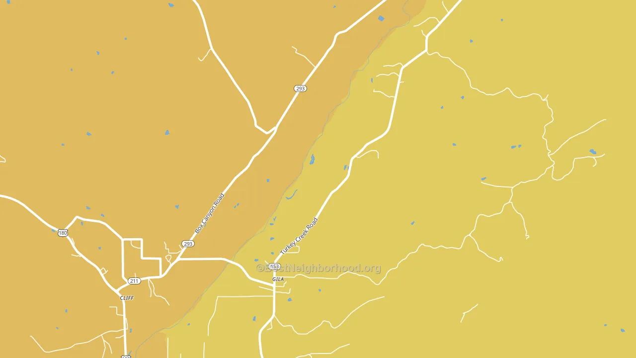 88038, NM block-group voter-turnout map
