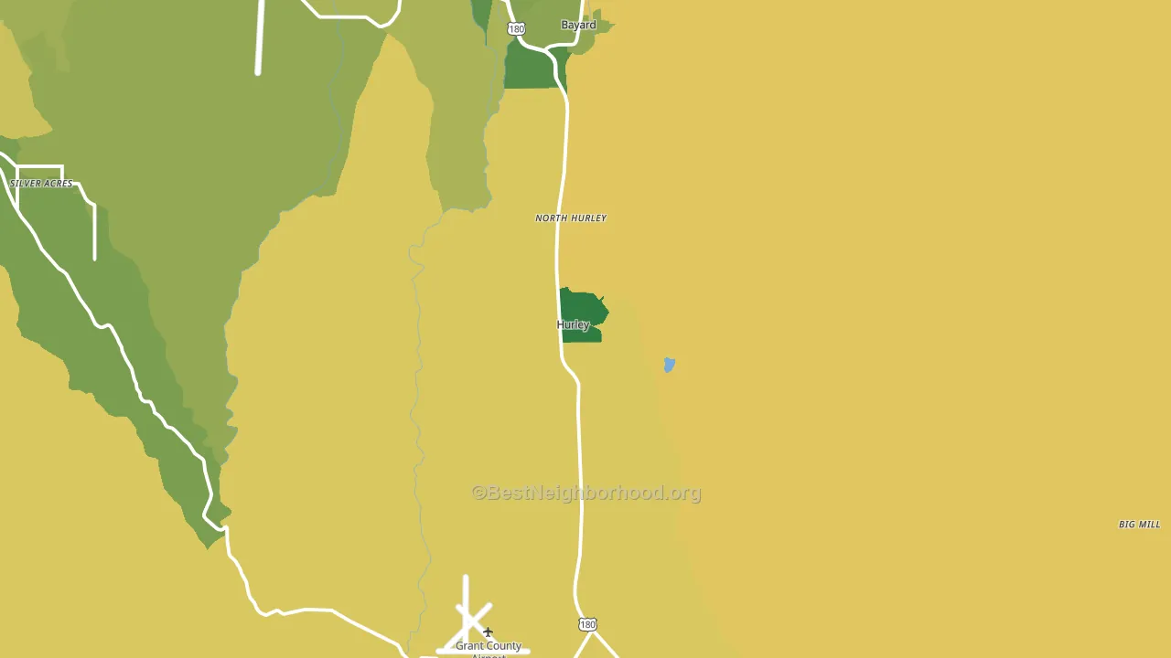 88043, NM block-group voter-turnout map