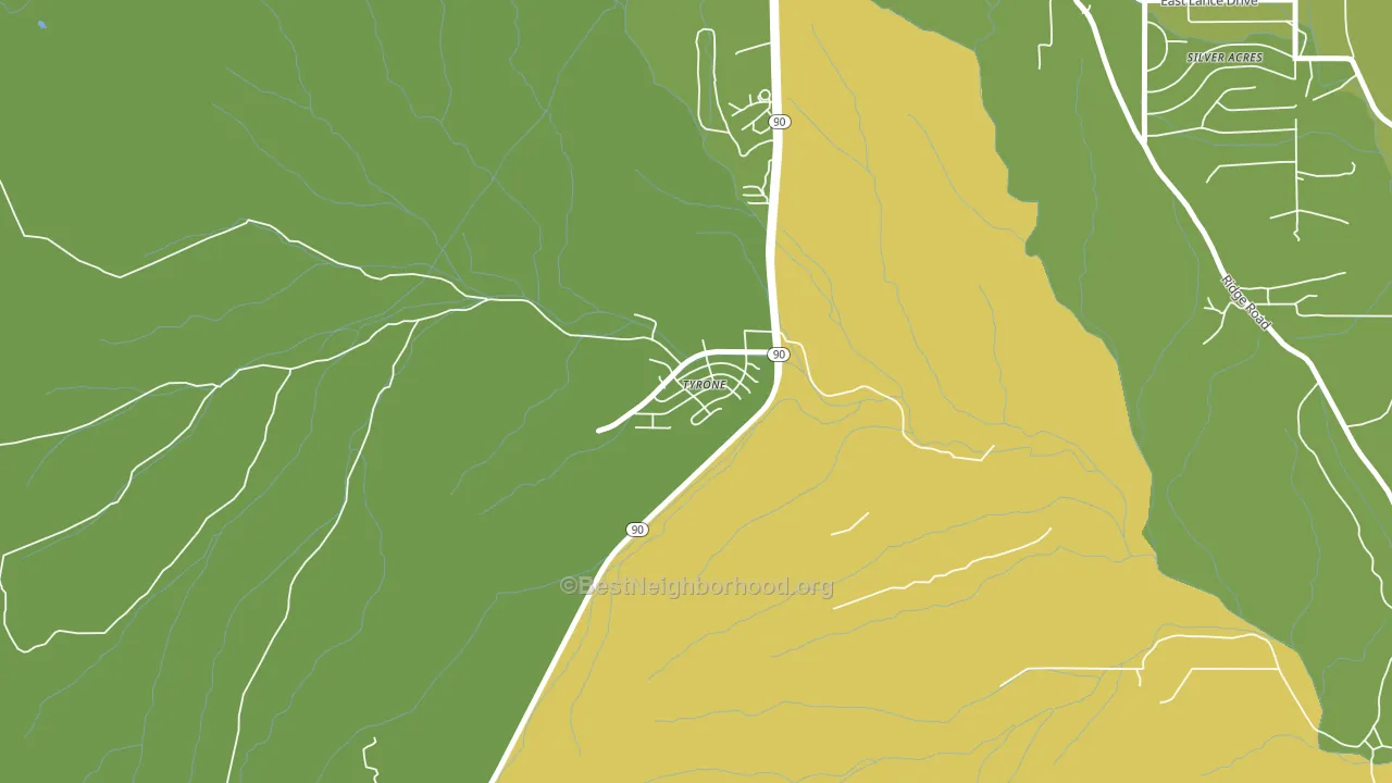 88065, NM block-group voter-turnout map