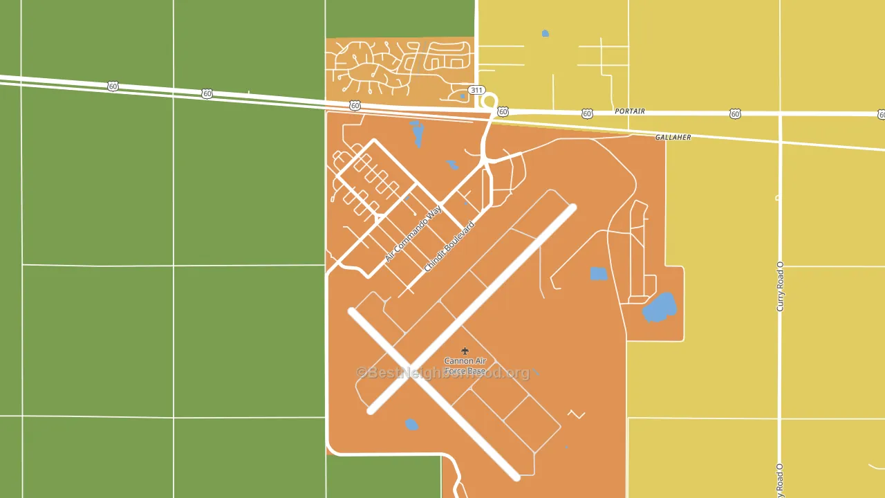 88103, NM block-group voter-turnout map