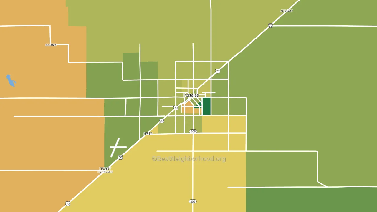88130, NM block-group voter-turnout map