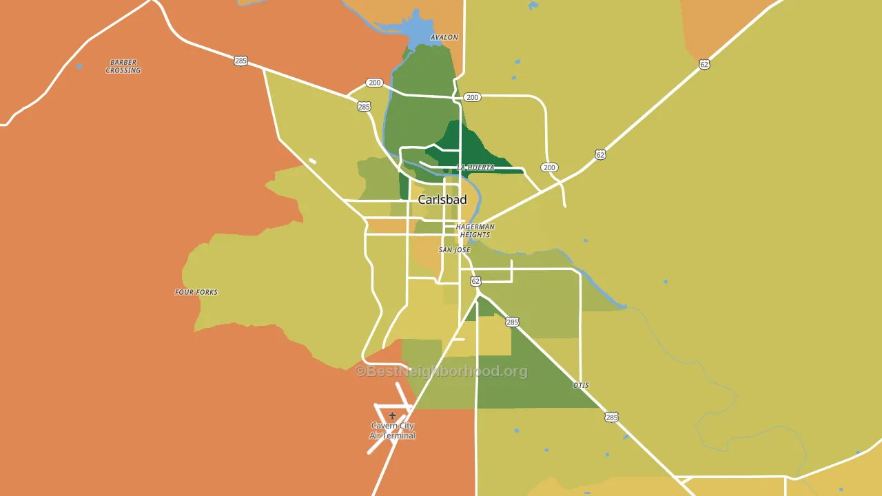 88220, NM block-group voter-turnout map