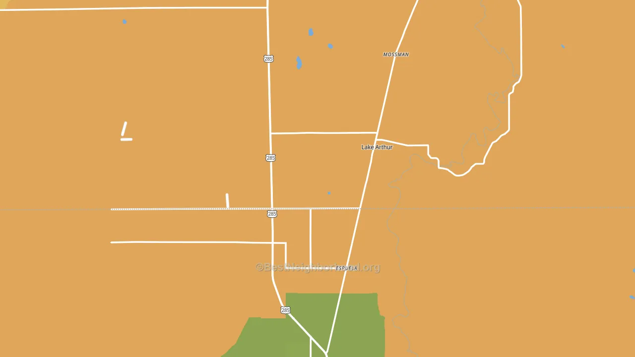 88253, NM block-group voter-turnout map