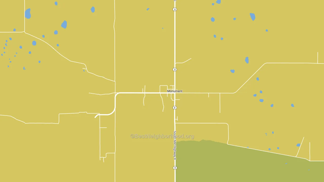 88265, NM block-group voter-turnout map