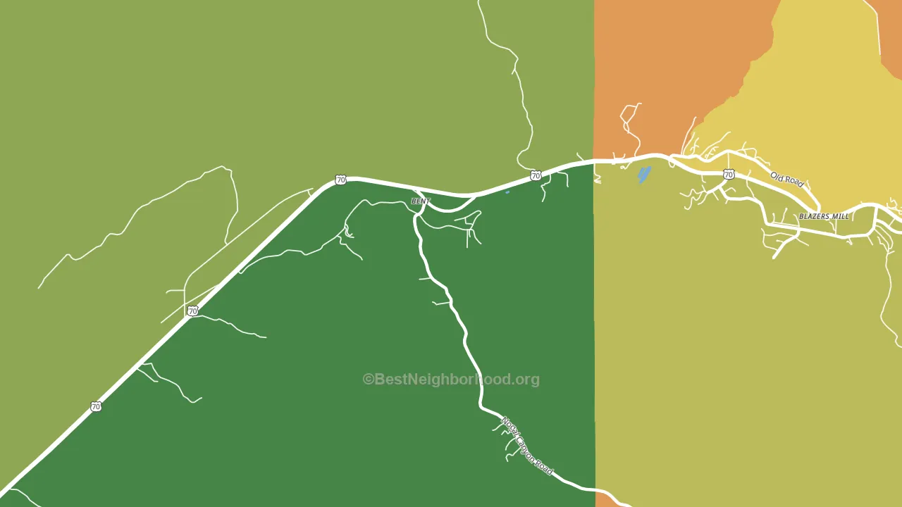 88314, NM block-group voter-turnout map