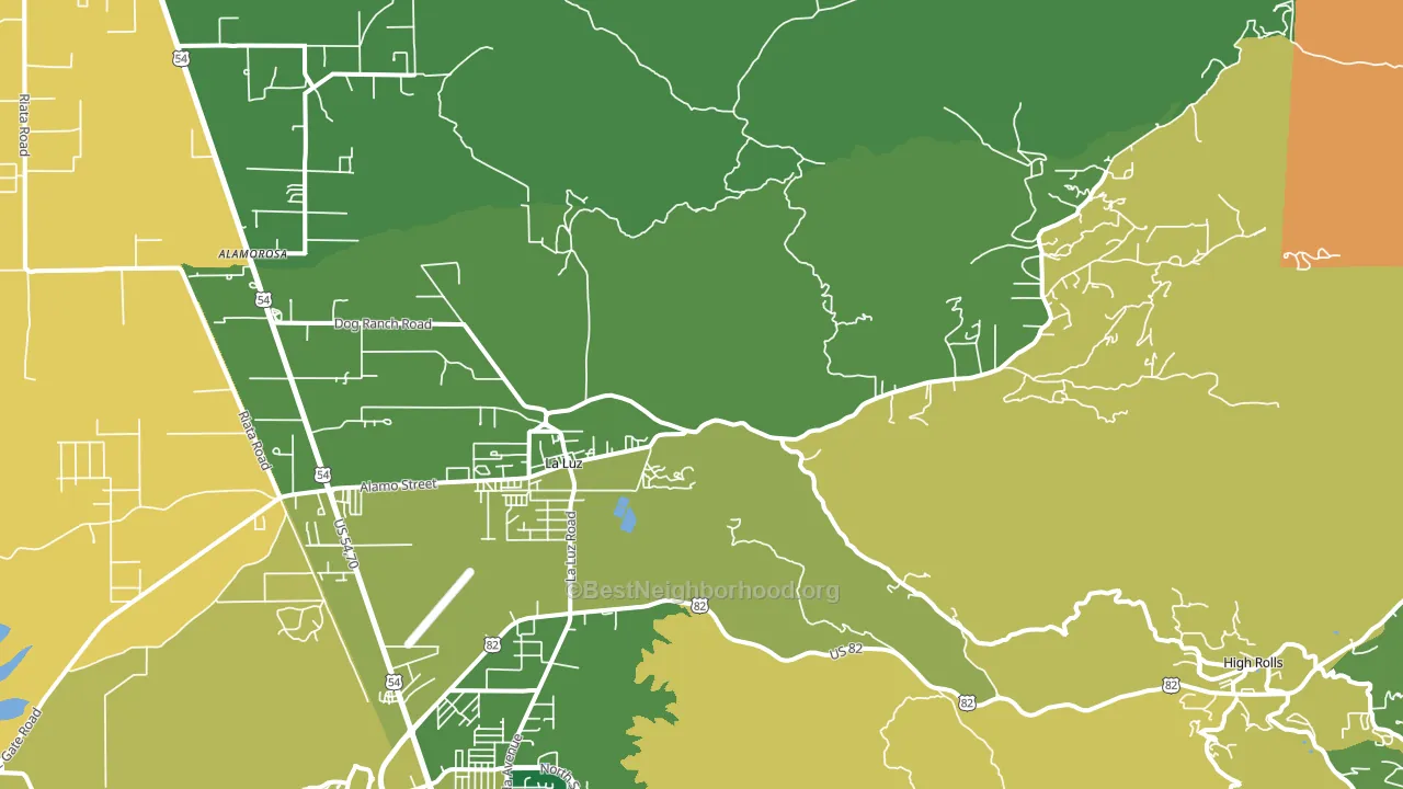 88337, NM block-group voter-turnout map