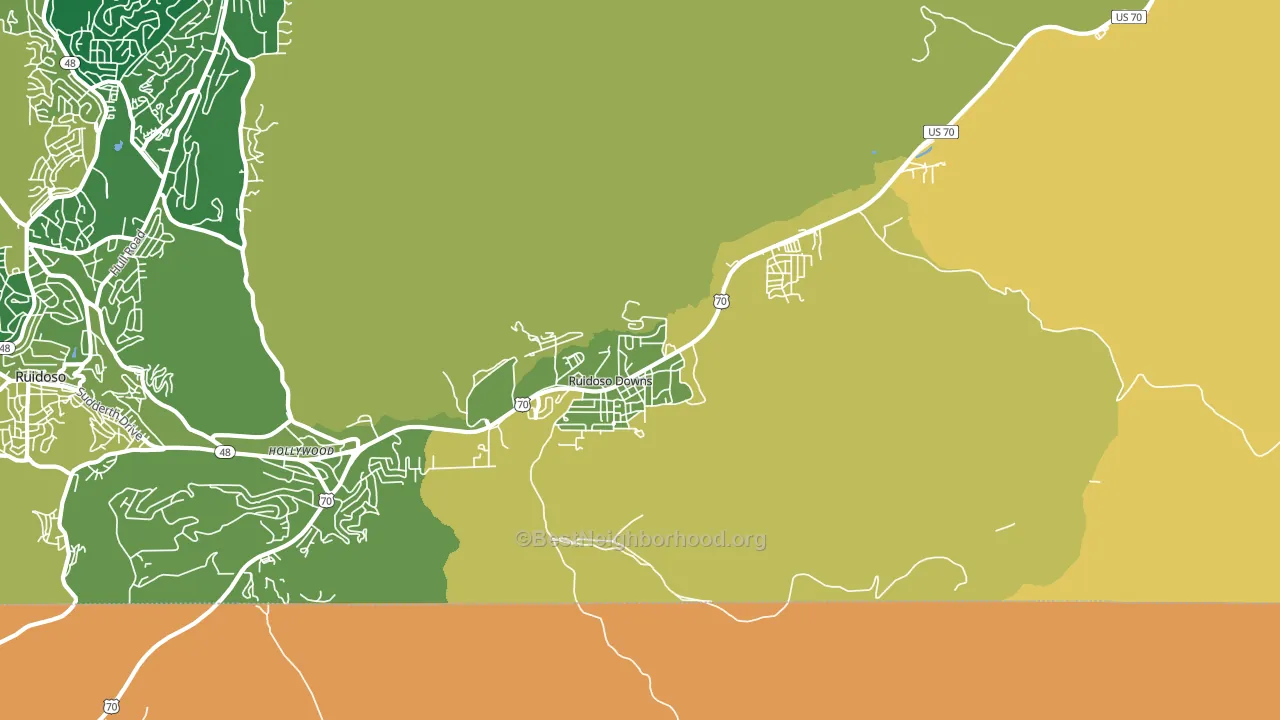 88346, NM block-group voter-turnout map