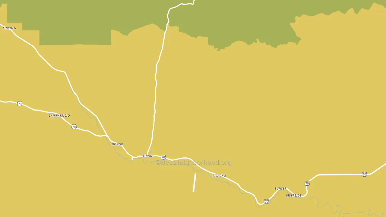 88351, NM block-group voter-turnout map