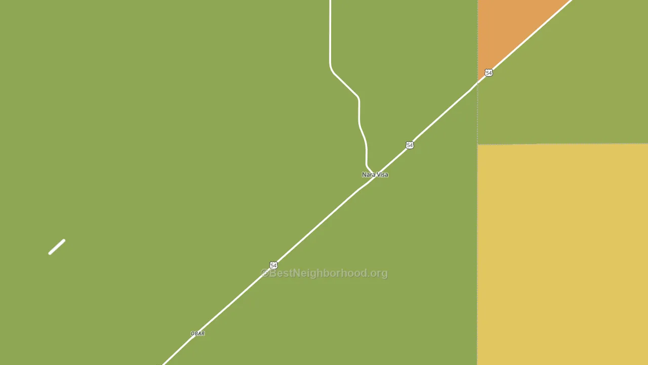 88430, NM block-group voter-turnout map