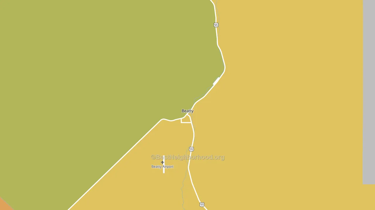89003, NV block-group voter-turnout map