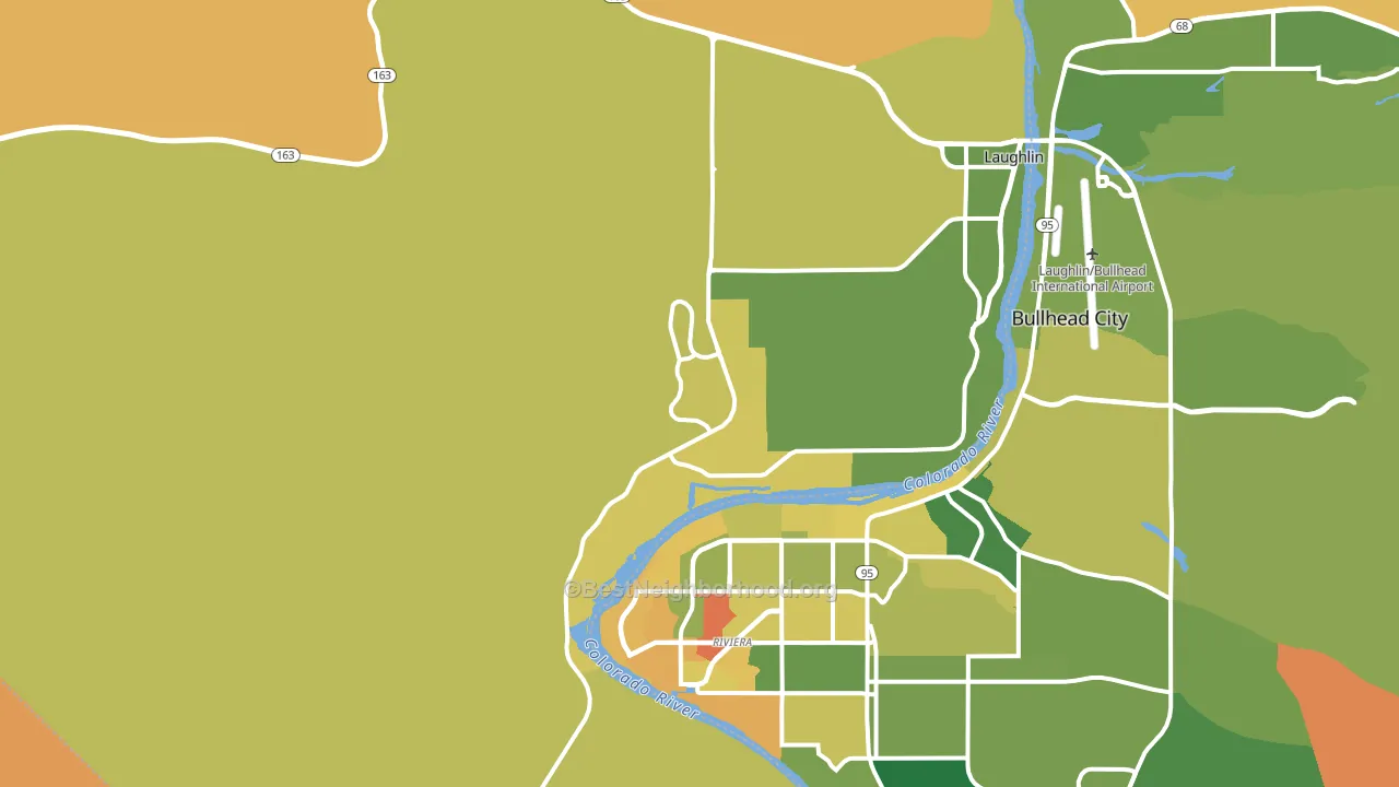 89029, NV block-group voter-turnout map