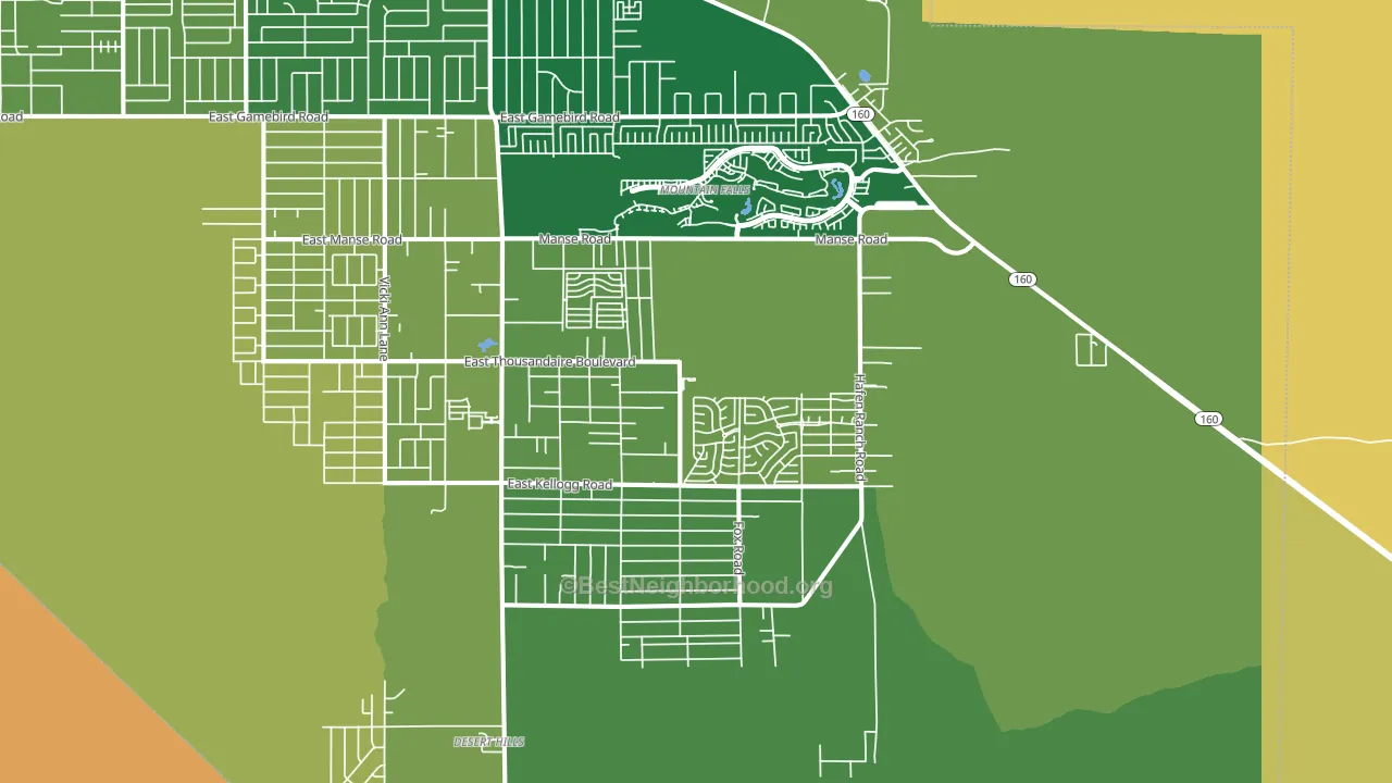 89061, NV block-group voter-turnout map