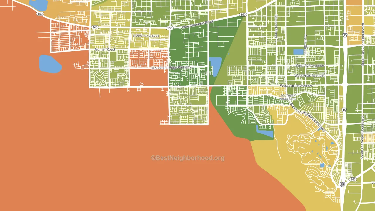 89179, NV block-group voter-turnout map