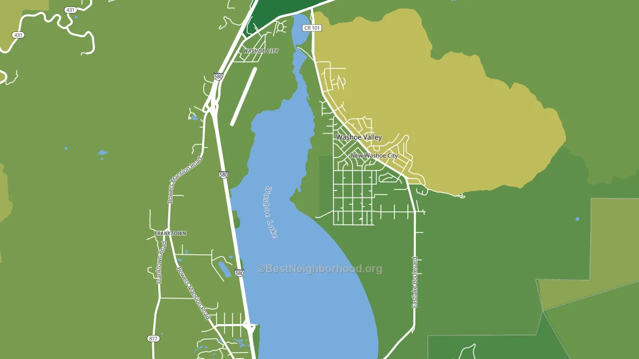 89704, NV block-group voter-turnout map