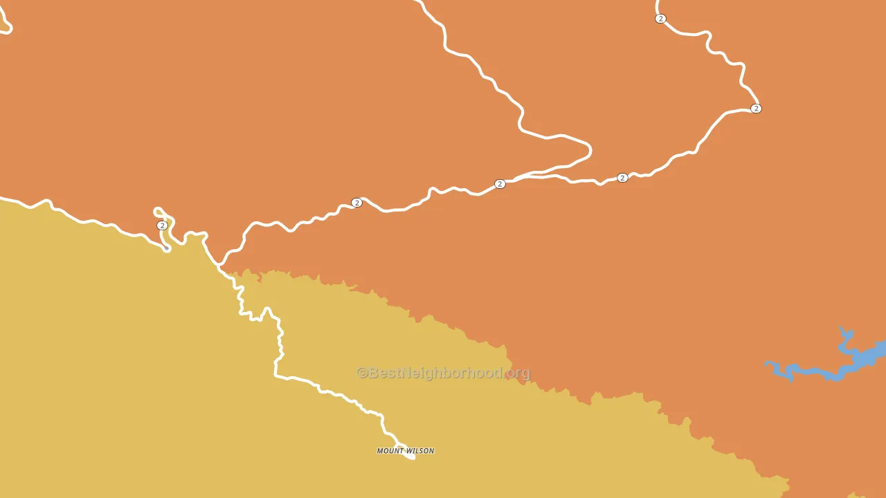 91023, CA block-group voter-turnout map