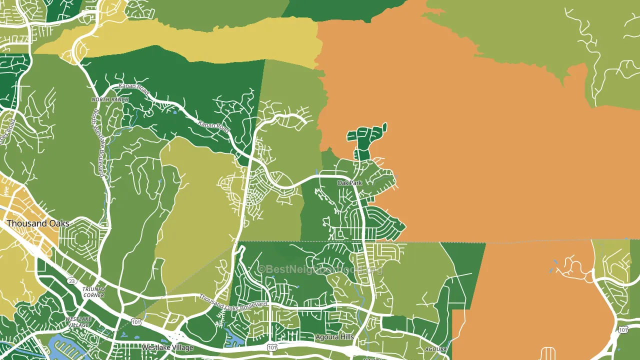 91377, CA block-group voter-turnout map