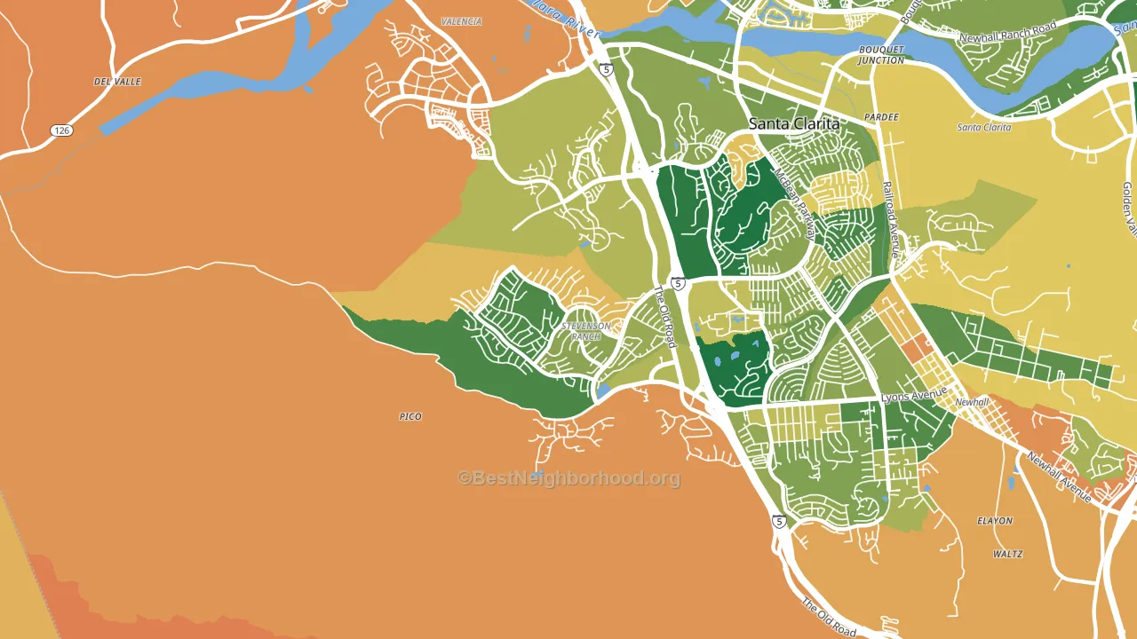 91381, CA block-group voter-turnout map