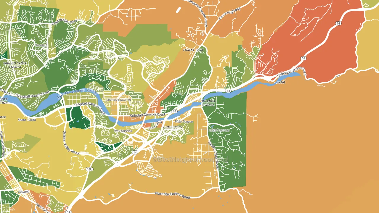 91387, CA block-group voter-turnout map