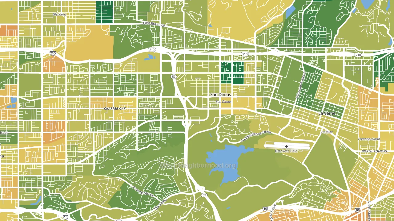 91773, CA block-group voter-turnout map