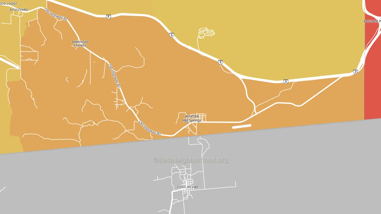 91934, CA block-group voter-turnout map