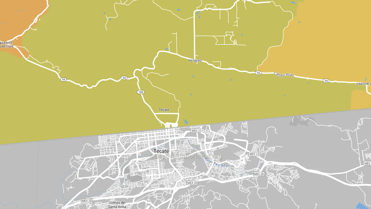 91980, CA block-group voter-turnout map