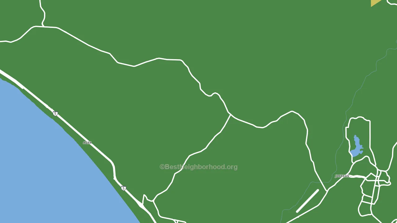92055, CA block-group voter-turnout map