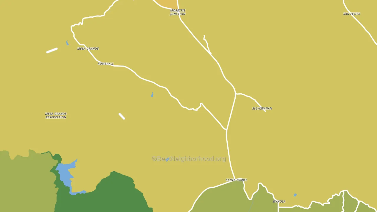 92070, CA block-group voter-turnout map